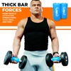 Gainz - Thick Bar Dumbell/Barbell Weight Lifting Adapters - Grow