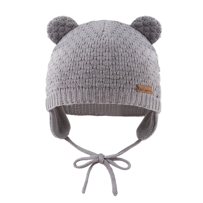 JANGANNSA Cute Knitted Boys Girls Christmas Beanie Warm Earflap Winter