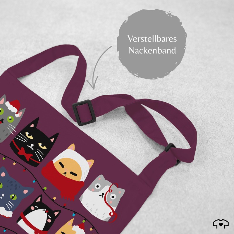 Shirtracer - Apron - Christmas Apron - Adult - Cats