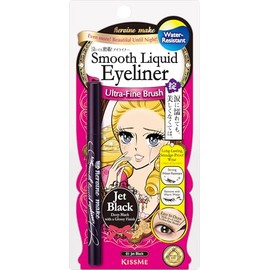 Heroine Make Smooth liquid eyeliner super keep waterproof - 01 super black