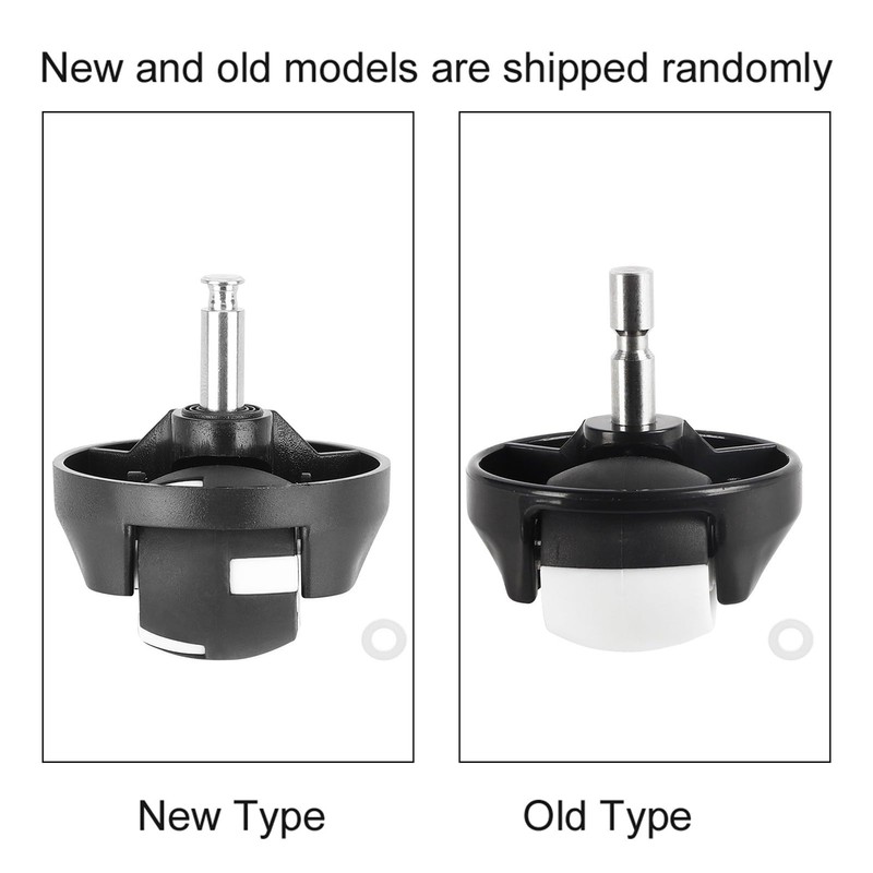 Kodrily Vacuum Cleaner Sweeper Wheel Accessory, 2in ABS Robot Vacuum