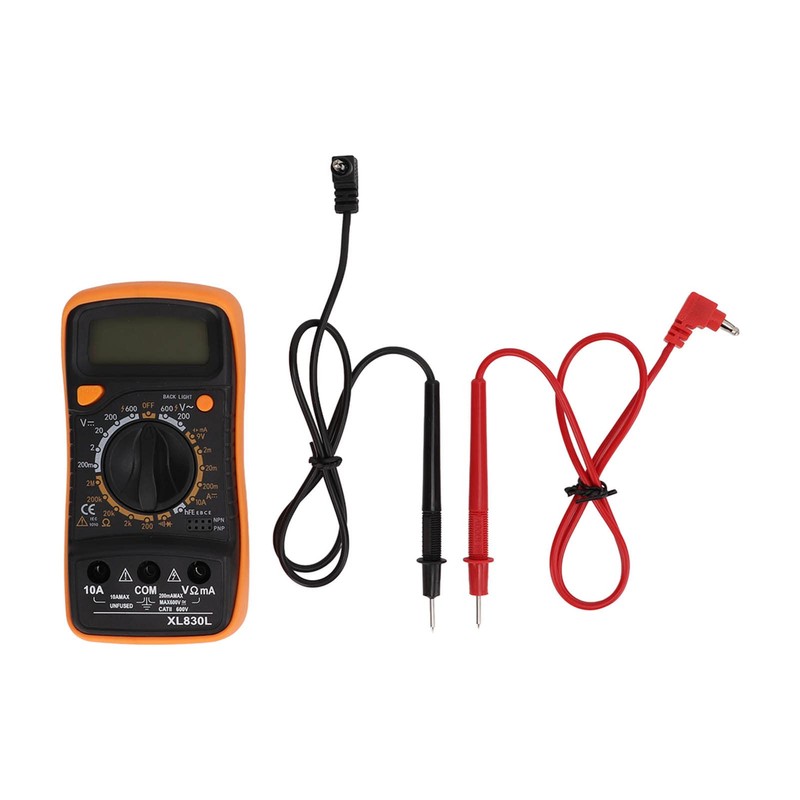 XL830L Digital Multimeter With Backlit, Data Retention Function, Material Voltage