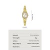 BESTKANG Luxury Gold Watch for Women, Crystal Diamond Dress Wristwatch