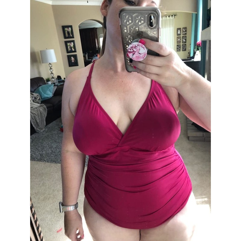 Hilor - Traje de baño de una pieza para mujer