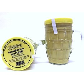 Alstertor Dusseldorf Style Mustard in Beer Mug 8.45 Oz (Pack of 2) In a Box