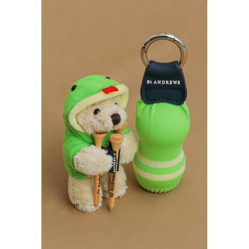 St Andrews Continuous Classic Tee & Ball Case [Teddy Bear