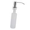 GRIRIW 2pcs 300ml Liquid Soap Dispenser Shampoo Lotion Pump Stainless