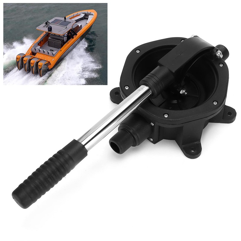 Hand Diaphragm Pump, Stainless Steel Pump, Manual Bilge Pump, Self-priming
