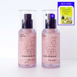 블리블리 비타민 기미 자연스러운 피부톤 볼륨 광채 피부 톤업 선세럼+랜덤마스크팩1매증정, 30ml, 2개 Bliv Bliv Vitamin Glow Skin Tone Up Sun Serum + Random Mask Pack (1 pc included), 30ml, Set of 2, 30ml × 3개