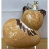 Laved NWT Vintage Laved Italian Glass Hand Painted Cat/Kitten Ornament
