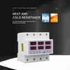 AC390-500V Electricity Meter, 3 Phases, DIN Rails, Voltmeter, Ammeter, DIN