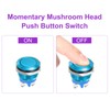 DMiotech 16mm / 5/8" Aluminium Alloy Momentary Push Button Switch