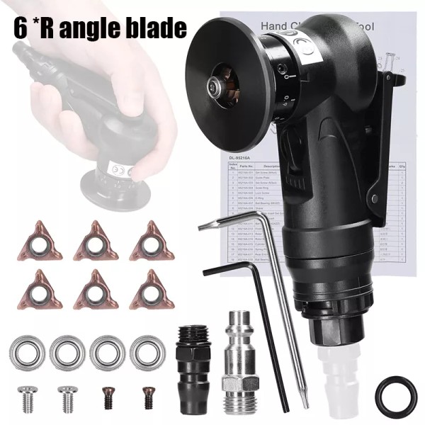 Unbranded/Generic Handheld Grind Tool Metal Deburring Trimming Pneumatic Chamfering Machine