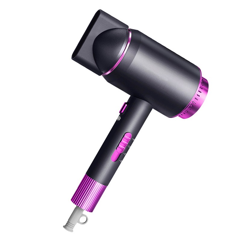 Hair Dryer Fast Drying Powerful Frizz Smoothing Professional Portable Adjustable