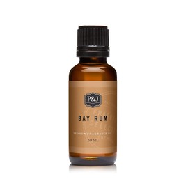 P&J Trading Fragrance Oil | Bay Rum Oil 30ml - Candle Scents for Candle Making, Freshie Scents, Soap Making Supplies, Diffuser Oil Scents