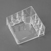 Vanity organizer acrylic cosmetics organizer 8 compartments