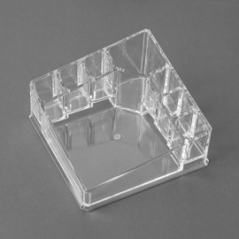 Vanity organizer acrylic cosmetics organizer 8 compartments