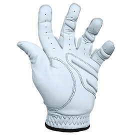 MONKEY GRIP Golf Glove Bearing Capacity Non silp No Slice pad Premium Lether Power Pad Left Hand (Man-Large)