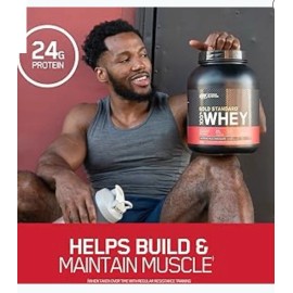 Optimum Nutrition 2730231 Gold Standard 2lbs. Whey Vanilla Crème Protein Powder