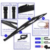 24 Rv Wiper Blade or Motorhome rv Windshield Wipers 12mm