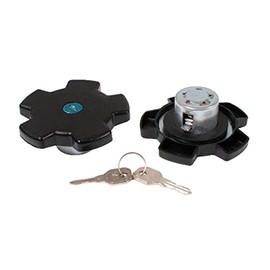 EMPI Locking Gas Cap w/Keys, Compatible with Volkswagen Rabbit 76-84 (German, Gas/Diesel)