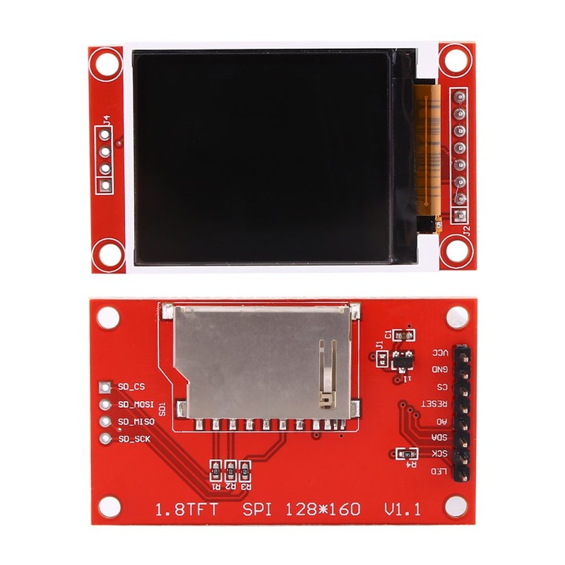 1.8 inch128x160 SPI TFT LCD Display Module ST7735 51/AVR/STM32/ARM 8/16