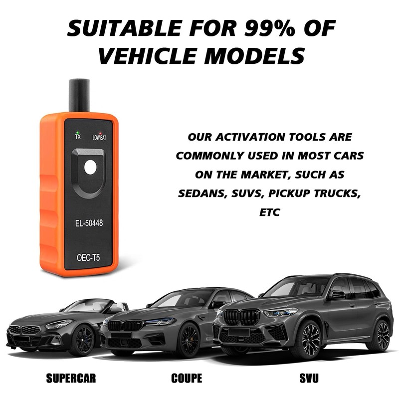 Beypovk TPMS Relearn Tool for GM Tire Sensor, EL-50448 TPMS