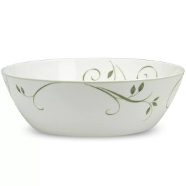Noritake BRAND NEW Noritake Arbour Green Round 10 3/4" Serving Vegetable Fruit Bowl
