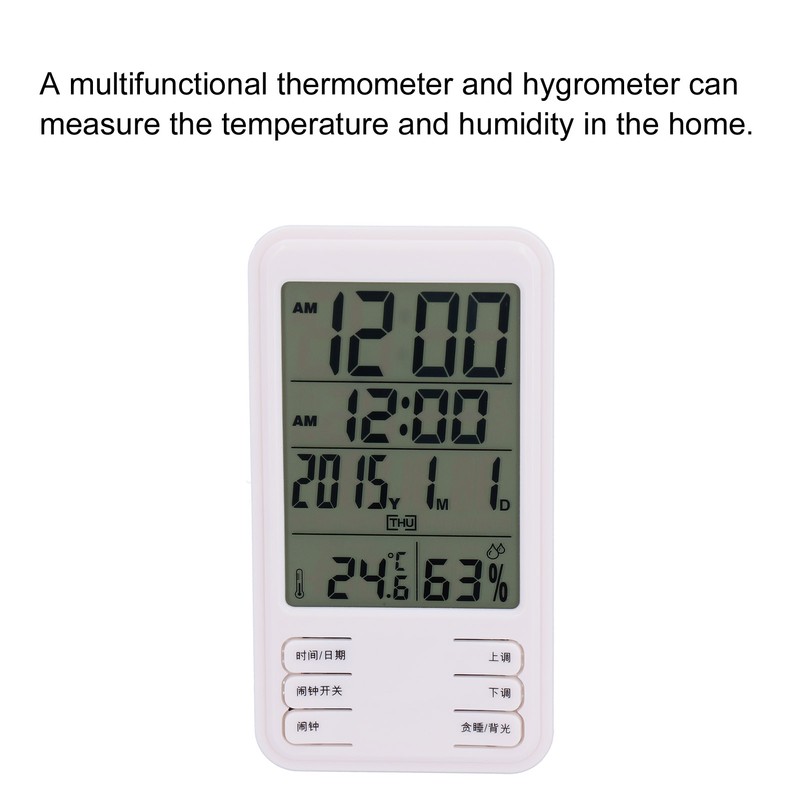 Household Temperature Humidity Meter HighAccuracy Electronic Digital Display Thermometer