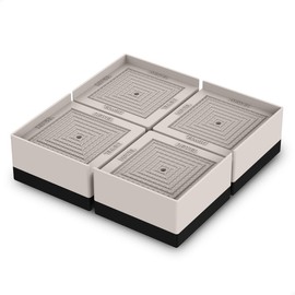 DEWEL Washing Machine Folding Stand, Anti-Vibration Rubber, Anti-Slip Pad, Stackable Height Adjustment, Washing Machine Stand, Refrigerator, Home Appliances, Furniture, Sofa, Kotatsu Bottom, Elevated