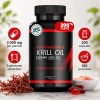 Krill Oil 2000 Mg Con Astaxantina 200 Cápsulas 100 Porciones
