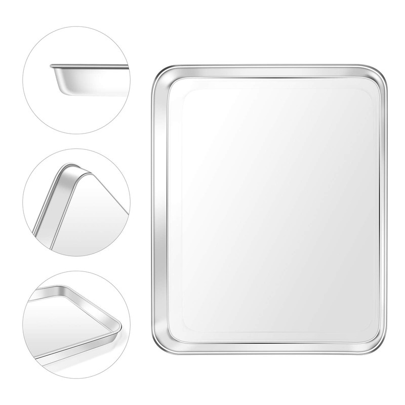 Baking Sheet, Yododo Stainless Steel Baking Pans Tray Cookie Sheet