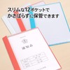 Plus Clear File, Notification Table File, A4, Side Load, 12