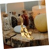BIUDECO 2pcs Ceramic Cat Statues Decorative Ornaments for Living Bedroom