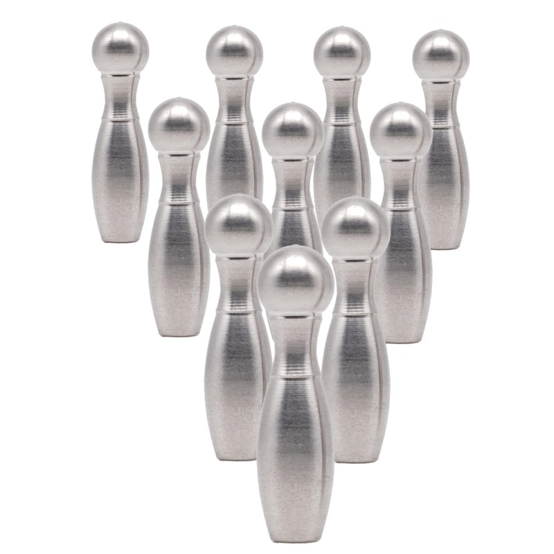 Anosta Stainless Steel Cone Pins for Bowling and Bowling (25