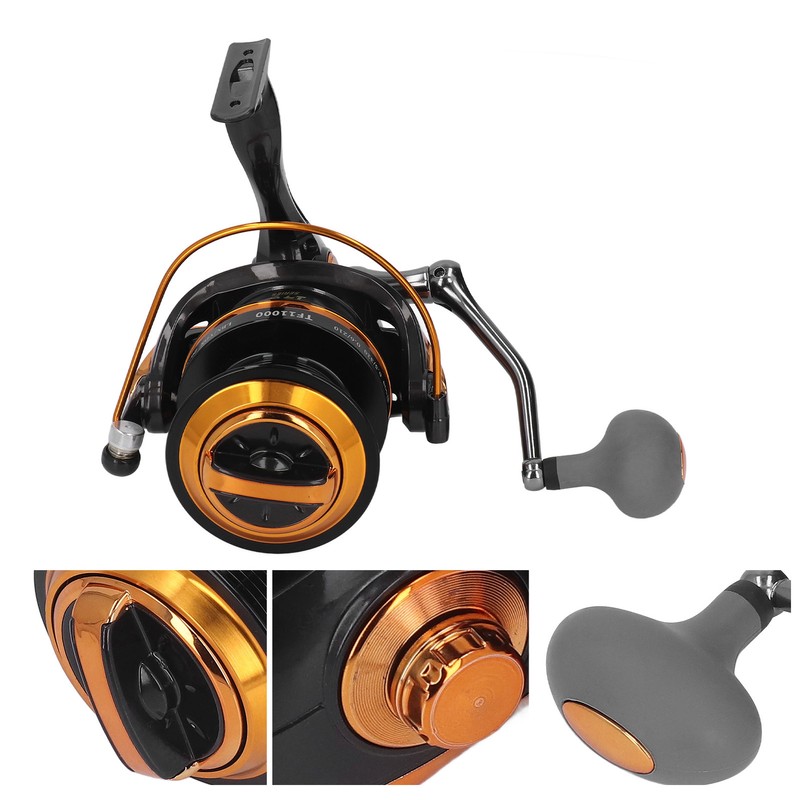 Spinning Fishing Reel Large Capacity Gapless Structure Spinning Reel for