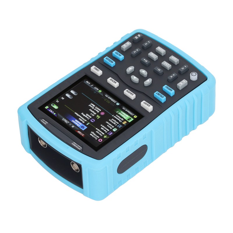 Fluorescent Digital Oscilloscope 2.8in Display 3000mAh Dual Channel Signal Generator