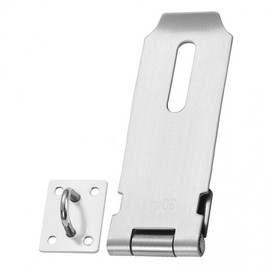 Stainless Steel 5-inch Lock Hasp and Latch M12621 2ea
