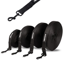 Pätsworld Recall Lead 5 m / 10 m / 15 m / 20 m - Robust and Long Dog Lead - Exercise Lead with Hand Loop - Tear-Resistant Training Lead - Ideal Freewheel Lead for Dog Training (20 m)