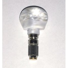 The 5th Banjo Tuning Machine Pegs Keys Pearloid White Button