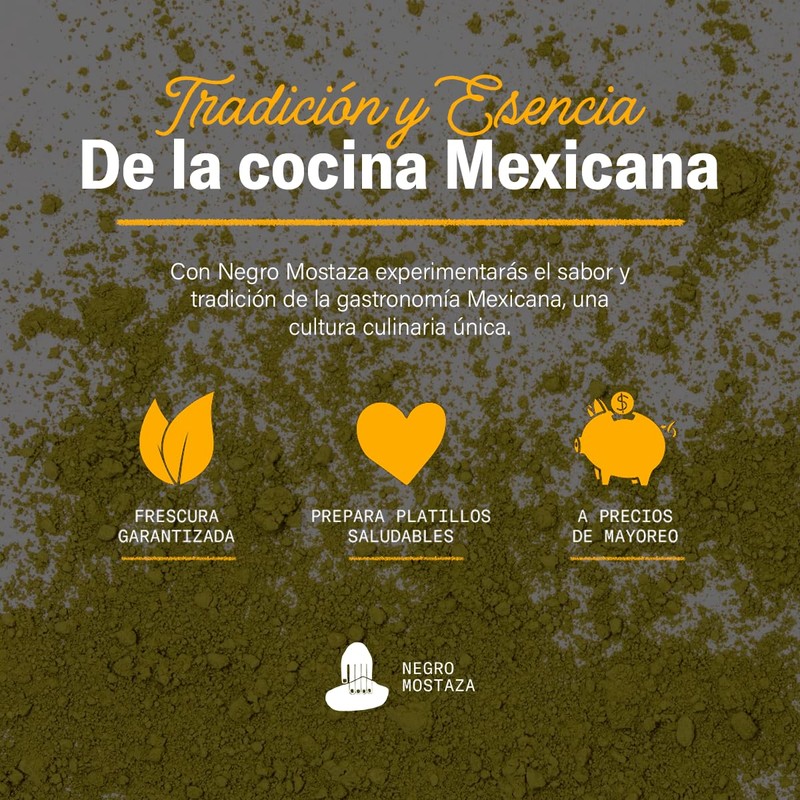 NEGRO MOSTAZA Té Matcha Culinario - Se utiliza principalmente para