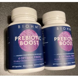 BIOHM 2 Pack BIOHM Prebiotic Boost - 60 Capsules/pack