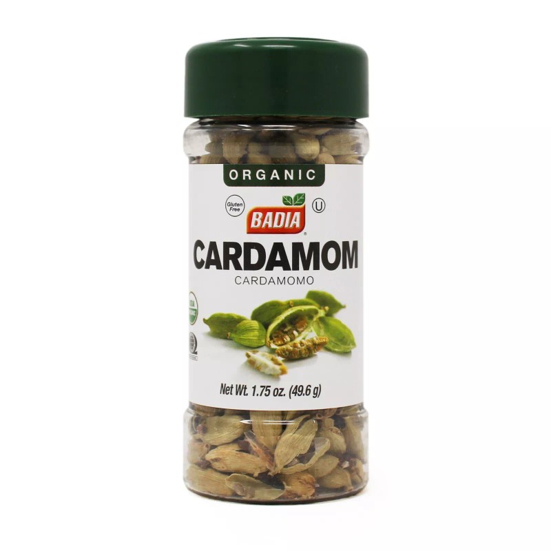 Badia Especias, ORGANIC CARDAMOM WHOLE / Cardamon Seeds