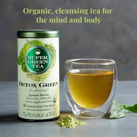 The Republic of Tea, Tea Detox Green Organic, 36 Count