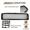 DIBON AUTO Glossy Black Grille Grill For Dodge RAM 1500