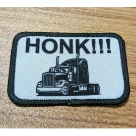 Freedom Trucker HONK meme protest 2"x3" hook & loop tactical morale patch