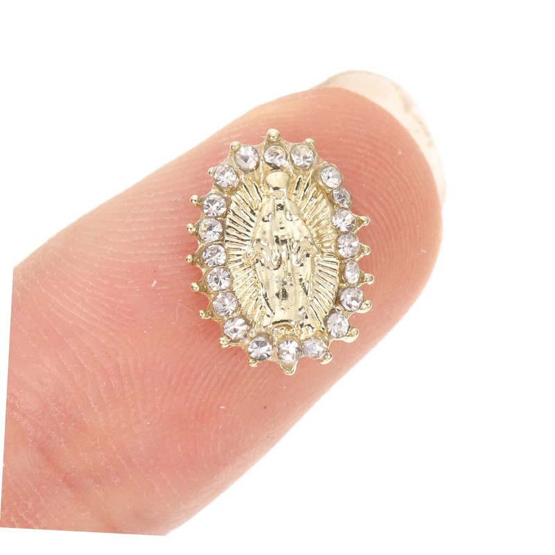 Outanaya 20pcs Shiny Nail Charms for Nail Art DIY Decoration