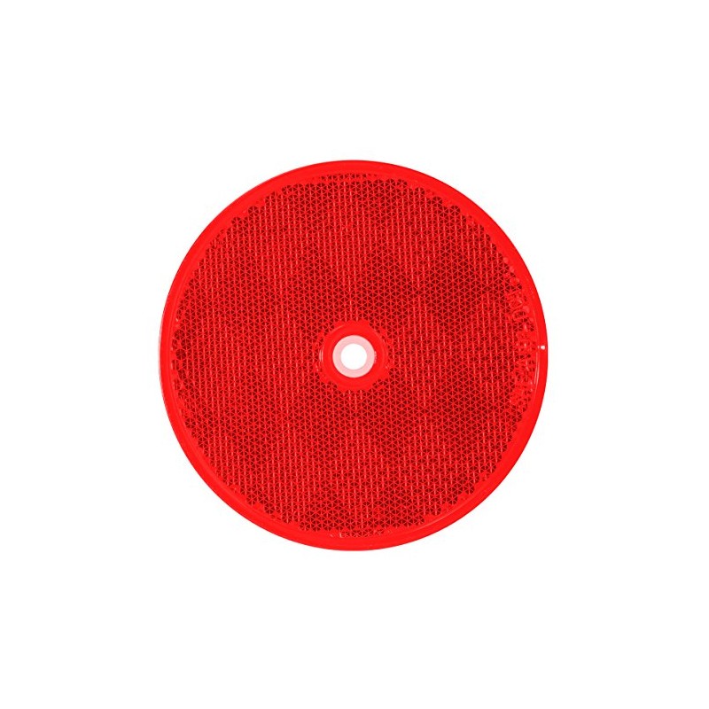 GG Grand General 80824 Round Red 3-1/4” Reflector with Center