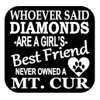 Mountain Cur Diamonds TP 501 Sticker 6" Decal rescue dog