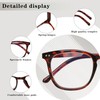 Dolarosey Reading Glasses For Women Men,Blue Light Spring Hinge Readers,Classic
